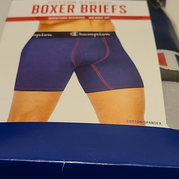CHAMPION BOXER BRIEFS - Picture 1 of 7